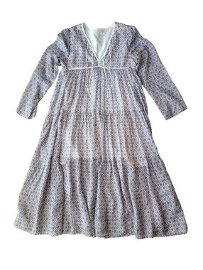 Christy Dawn Paloma Dress Venetian Silk Brocade Midi Small